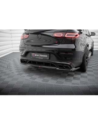 Splitter posteriore (con barre verticali) Mercedes-AMG GLC 63 Coupe C253 Facelift (Cod. M-ME-GLC-C25