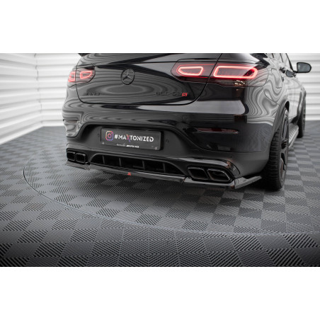 Splitter posteriore (con barre verticali) Mercedes-AMG GLC 63 Coupe C253 Facelift (Cod. M-ME-GLC-C25