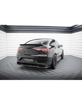 Splitter posteriore (con barre verticali) Mercedes-AMG GLC 63 Coupe C253 Facelift (Cod. M-ME-GLC-C25
