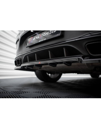 Splitter posteriore (con barre verticali) Mercedes-AMG GLC 63 Coupe C253 Facelift (Cod. M-ME-GLC-C25