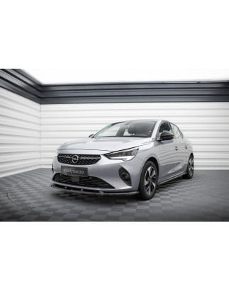 SPLITTER ANTERIORE V.1 Opel Corsa F ( Mk6) (Cod. M-OP-CO-F-FD1G)