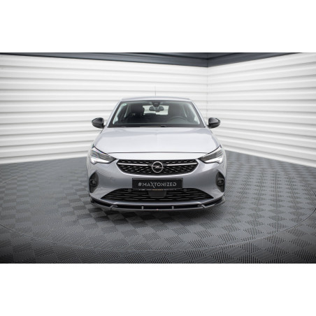 SPLITTER ANTERIORE V.1 Opel Corsa F ( Mk6) (Cod. M-OP-CO-F-FD1G)