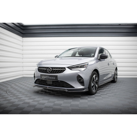 SPLITTER ANTERIORE V.2 Opel Corsa F ( Mk6) (Cod. M-OP-CO-F-FD2G)