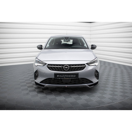 SPLITTER ANTERIORE V.2 Opel Corsa F ( Mk6) (Cod. M-OP-CO-F-FD2G)