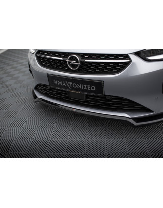 SPLITTER ANTERIORE V.2 Opel Corsa F ( Mk6) (Cod. M-OP-CO-F-FD2G)