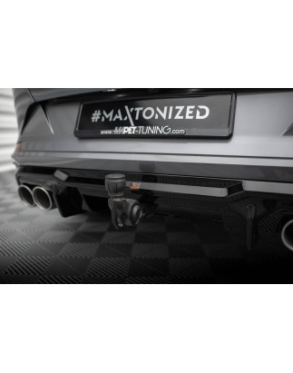 Sottoparaurti posteriore V.3 + scarico Tips Cupra Formentor VZ Mk1 / Mk1 Facelift (Cod. M-CU-FO-1-RS