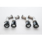 Sottoparaurti posteriore V.3 + scarico Tips Cupra Formentor VZ Mk1 / Mk1 Facelift (Cod. M-CU-FO-1-RS