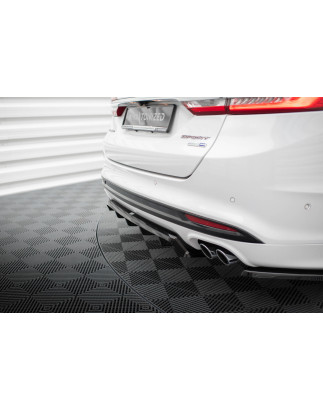 Splitter posteriore Ford Mondeo Sport Mk5 Facelift / Fusion Sport Mk2 Facelift (Cod. M-FO-MO-5F-SPOR