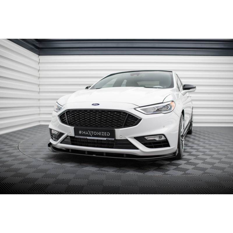 SPLITTER ANTERIORE street pro + Flaps Ford Mondeo Sport Mk5 Facelift / Fusion Sport Mk2 Facelift (Co