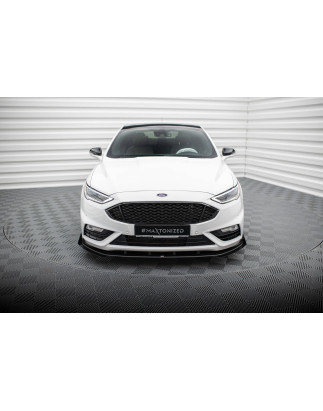SPLITTER ANTERIORE street pro + Flaps Ford Mondeo Sport Mk5 Facelift / Fusion Sport Mk2 Facelift (Co
