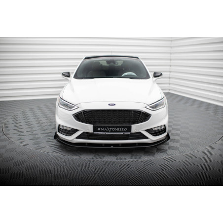 SPLITTER ANTERIORE street pro + Flaps Ford Mondeo Sport Mk5 Facelift / Fusion Sport Mk2 Facelift (Co