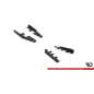 Flaps laterali Ford Mondeo Sport Mk5 Facelift / Fusion Sport Mk2 Facelift (Cod. M-FOMO5FSPORTCNC-SF1 Flaps laterali Ford Mondeo Sport Mk5 Facelift / Fusion Sport Mk2 Facelift (Cod. M-FOMO5FSPORTCNC-SF1