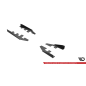 Flaps laterali Ford Mondeo Sport Mk5 Facelift / Fusion Sport Mk2 Facelift (Cod. M-FOMO5FSPORTCNC-SF1 Flaps laterali Ford Mondeo Sport Mk5 Facelift / Fusion Sport Mk2 Facelift (Cod. M-FOMO5FSPORTCNC-SF1