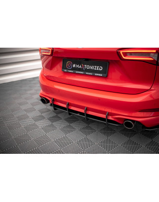 DIFFUSORE POSTERIORE street pro Ford Focus FAMILIARE ST Mk4 (Cod. M-FOFO4STLINEESCNC-RS1B)