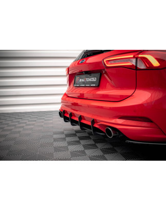 DIFFUSORE POSTERIORE street pro Ford Focus FAMILIARE ST Mk4 (Cod. M-FOFO4STLINEESCNC-RS1B)
