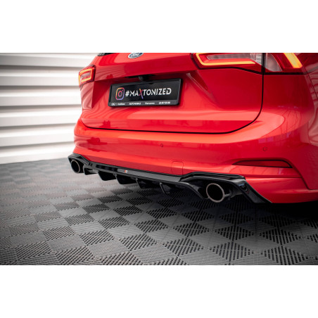 Sottoparaurti posteriore V.2 Ford Focus FAMILIARE ST Mk4 (Cod. M-FO-FO-4-STLINE-ES-RS2G)
