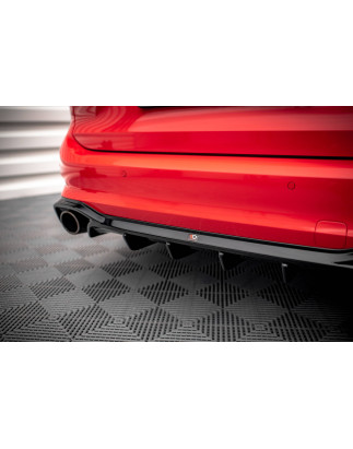 Sottoparaurti posteriore V.2 Ford Focus FAMILIARE ST Mk4 (Cod. M-FO-FO-4-STLINE-ES-RS2G)