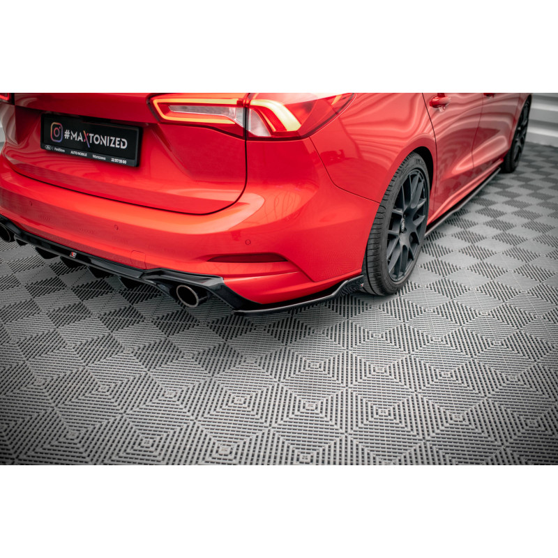 Splitters posteriori laterali V.8 Ford Focus FAMILIARE ST Mk4 (Cod. M-FO-FO-4-STLINE-ES-RSD8G)