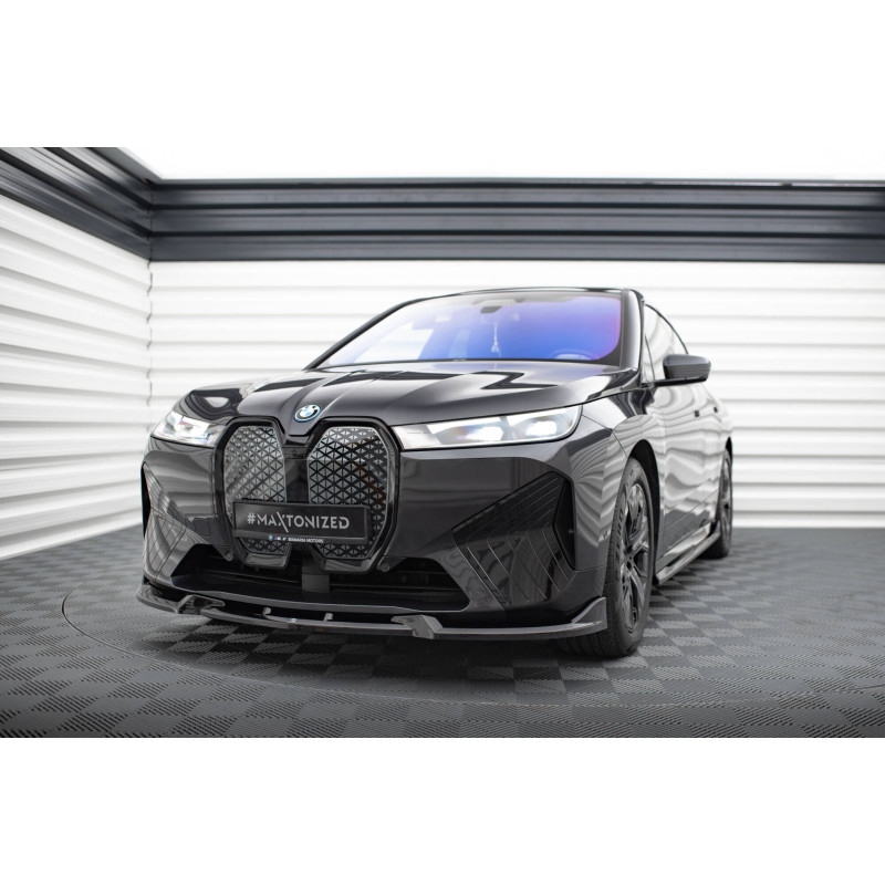 SPLITTER ANTERIORE V.1 BMW iX M-Pack i20 (Cod. M-BM-IX-1-MPACK-FD1G)