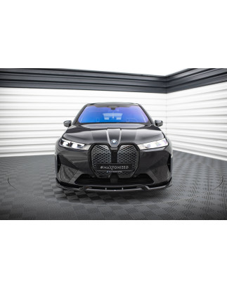 SPLITTER ANTERIORE V.1 BMW iX M-Pack i20 (Cod. M-BM-IX-1-MPACK-FD1G)