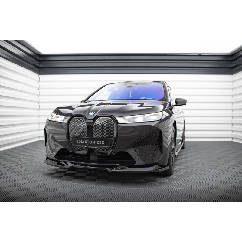 SPLITTER ANTERIORE V.2 BMW iX M-Pack i20 (Cod. M-BM-IX-1-MPACK-FD2G)