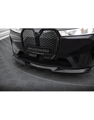 SPLITTER ANTERIORE V.2 BMW iX M-Pack i20 (Cod. M-BM-IX-1-MPACK-FD2G)