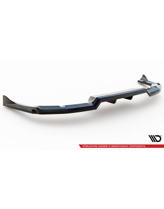 Splitter posteriore (con barre verticali) BMW iX M-Pack i20 (Cod. M-BM-IX-1-MPACK-RD1G+RD2G)