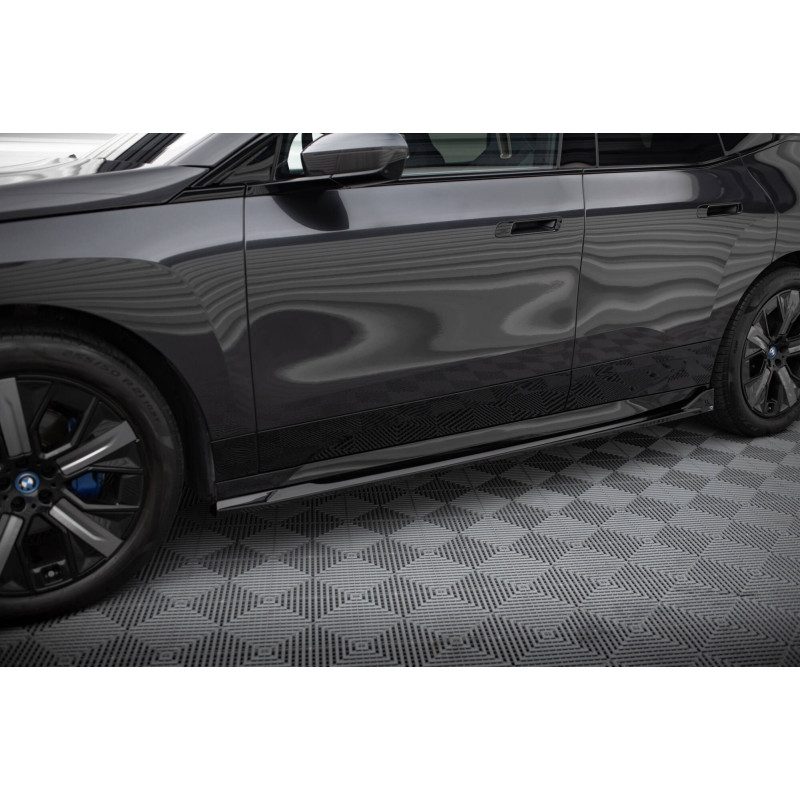 Diffusori minigonne BMW iX M-Pack i20 / I20 Facelift (Cod. M-BM-IX-1-MPACK-SD1G)