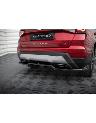 Splitter posteriore (con barre verticali) Seat Arona FR Mk1 (Cod. M-SE-AR-1-FR-RD1G+RD2G)
