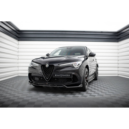 SPLITTER ANTERIORE Alfa Romeo Stelvio Quadrifoglio Mk1 (Cod. M-AL-ST-1-QV-FD1G+FD1RG)