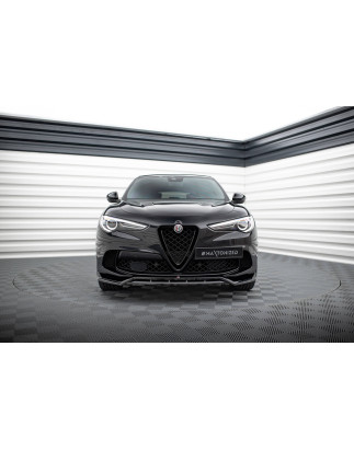 SPLITTER ANTERIORE Alfa Romeo Stelvio Quadrifoglio Mk1 (Cod. M-AL-ST-1-QV-FD1G+FD1RG)
