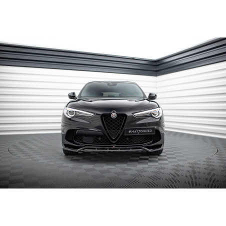 SPLITTER ANTERIORE Alfa Romeo Stelvio Quadrifoglio Mk1 (Cod. M-AL-ST-1-QV-FD1G+FD1RG)