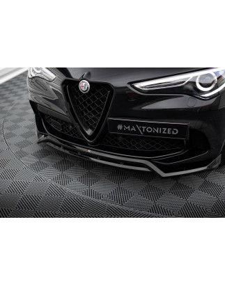 SPLITTER ANTERIORE Alfa Romeo Stelvio Quadrifoglio Mk1 (Cod. M-AL-ST-1-QV-FD1G+FD1RG)
