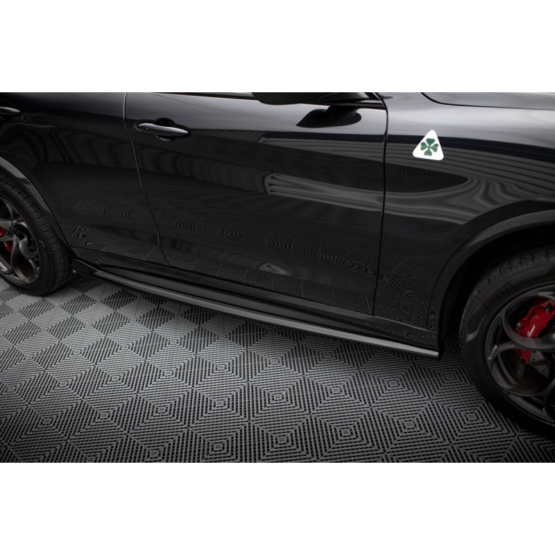 Diffusori minigonne Alfa Romeo Stelvio Quadrifoglio Mk1 (Cod. M-AL-ST-1-QV-SD1G)