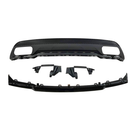 Diffusore Posteriore Mercedes W176 2012-2018 Look A45 ABS (Cod. E-TCM0107)