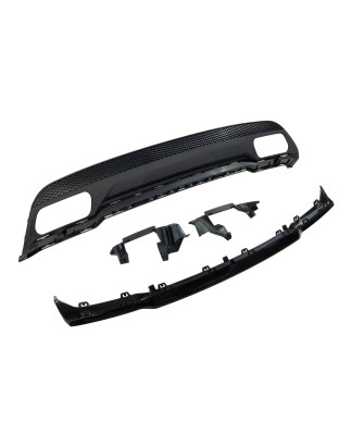 Diffusore Posteriore Mercedes W176 2012-2018 Look A45 ABS (Cod. E-TCM0107)