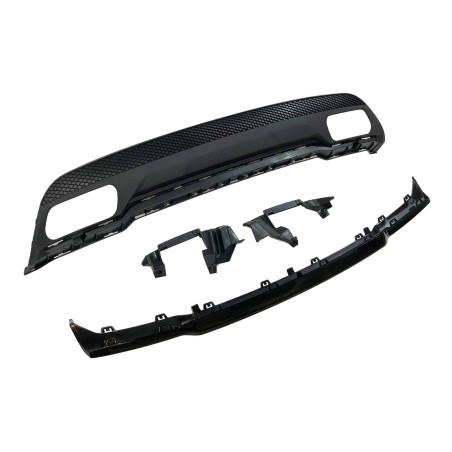 Diffusore Posteriore Mercedes W176 2012-2018 Look A45 ABS (Cod. E-TCM0107)