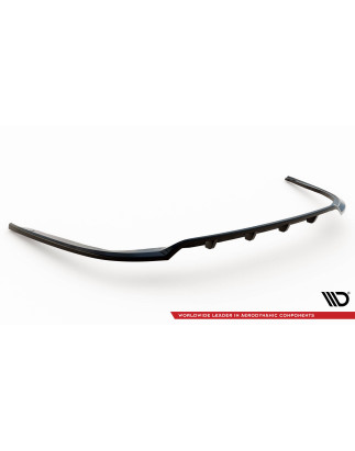 Splitter posteriore (con barre verticali) Toyota Avensis berlina Mk3 Facelift (Cod. M-TO-AV-T27-S-RD