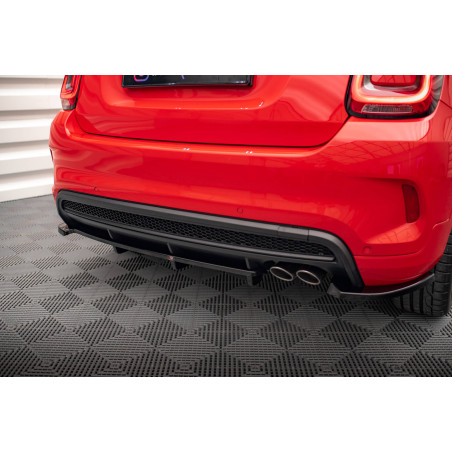 Splitter posteriore (con barre verticali) Fiat 500X Sport Mk1 Facelift (Cod. M-FI-500X-1-RSD1G+RD1G)