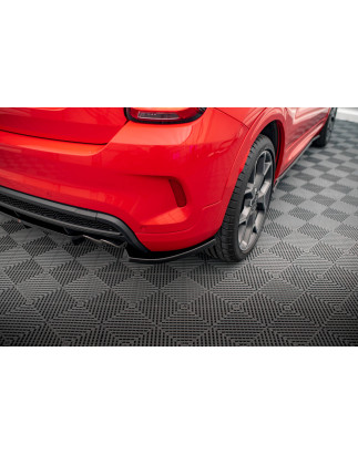 Splitter posteriore (con barre verticali) Fiat 500X Sport Mk1 Facelift (Cod. M-FI-500X-1-RSD1G+RD1G)