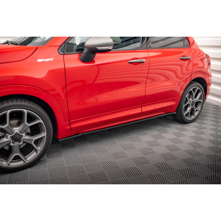 Diffusori minigonne Fiat 500X Sport Mk1 Facelift (Cod. M-FI-500X-1-SD1G)