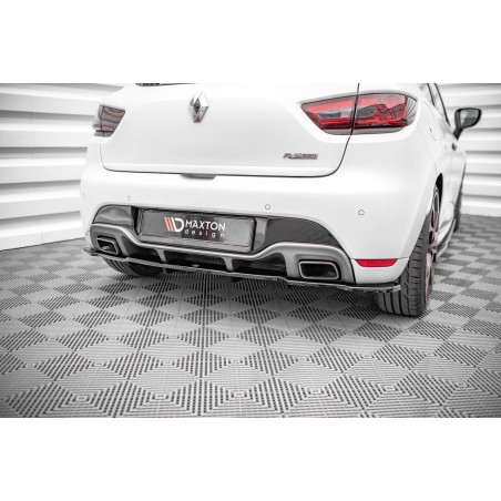 Splitter posteriore (con barre verticali) Renault Clio RS Mk4 (Cod. M-RE-CL-4-RS-RD1G+RD2G)