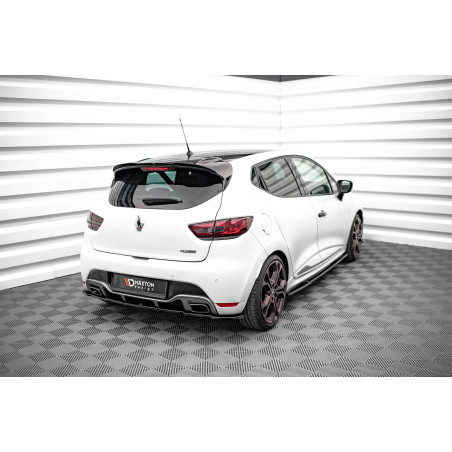 Splitter posteriore (con barre verticali) Renault Clio RS Mk4 (Cod. M-RE-CL-4-RS-RD1G+RD2G)