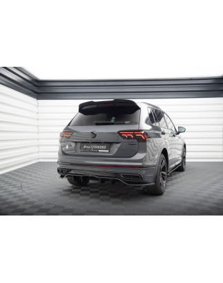Splitter posteriore (con barre verticali) Volkswagen Tiguan R-Line Mk2 Facelift (Cod. M-VW-TI-2F-RLI