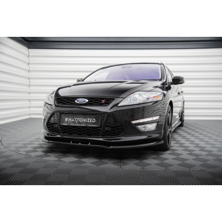 SPLITTER ANTERIORE V.1 Ford Mondeo ST-Line FAMILIARE Mk4 Facelift (Cod. M-FO-MO-4-STLINE-K-FD1G)