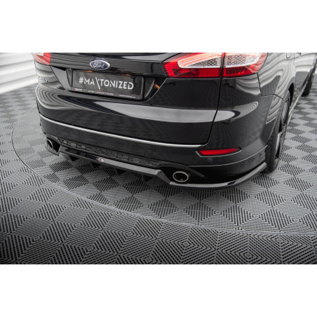 Splitter posteriore (con barre verticali) Ford Mondeo ST-Line FAMILIARE Mk4 Facelift (Cod. M-FO-MO-4