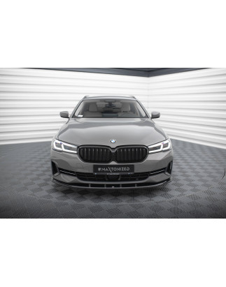 SPLITTER ANTERIORE V.1 BMW 5 G30 / G31 Facelift (Cod. M-BM-5-G31F-FD1G)