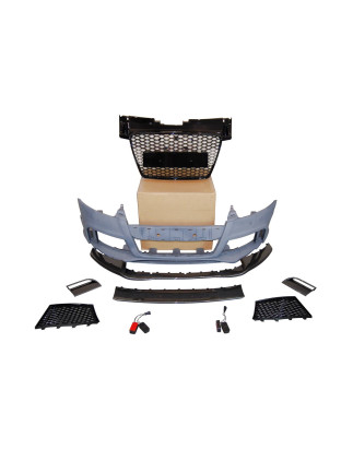 Paraurti Anteriori Audi TT 06-14 8J Look RS Spoiler Look Carbonio (Cod. E-TCA0196)