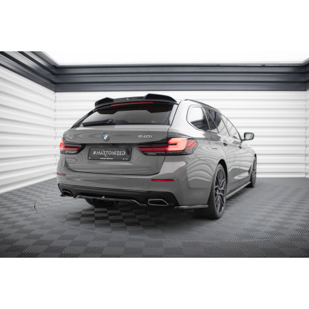 Splitter posteriore (con barre verticali) BMW 5 G30 / G31 Facelift (Cod. M-BM-5-G31F-RD1G+RD2G)