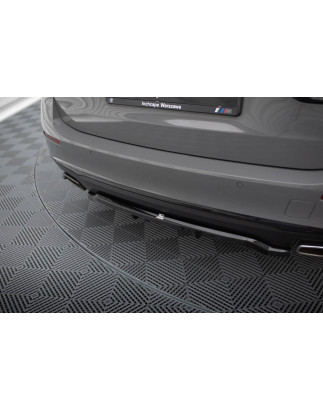 Splitter posteriore (con barre verticali) BMW 5 G30 / G31 Facelift (Cod. M-BM-5-G31F-RD1G+RD2G)